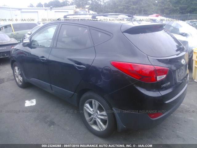 KM8JUCAC4CU532234 - 2012 HYUNDAI TUCSON GLS/LIMITED 黑色 照片 3