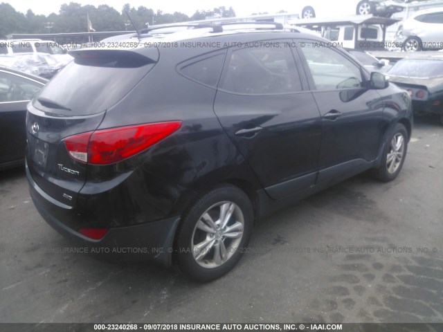 KM8JUCAC4CU532234 - 2012 HYUNDAI TUCSON GLS/LIMITED 黑色 照片 4