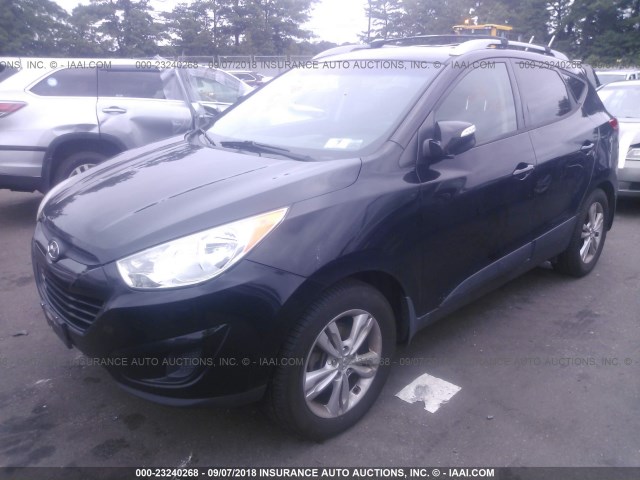 KM8JUCAC4CU532234 - 2012 HYUNDAI TUCSON GLS/LIMITED 黑色 照片 6