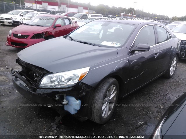 1G11H5SA9DF289231 - 2013 CHEVROLET MALIBU LTZ 灰色 照片 2