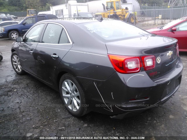 1G11H5SA9DF289231 - 2013 CHEVROLET MALIBU LTZ 灰色 照片 3