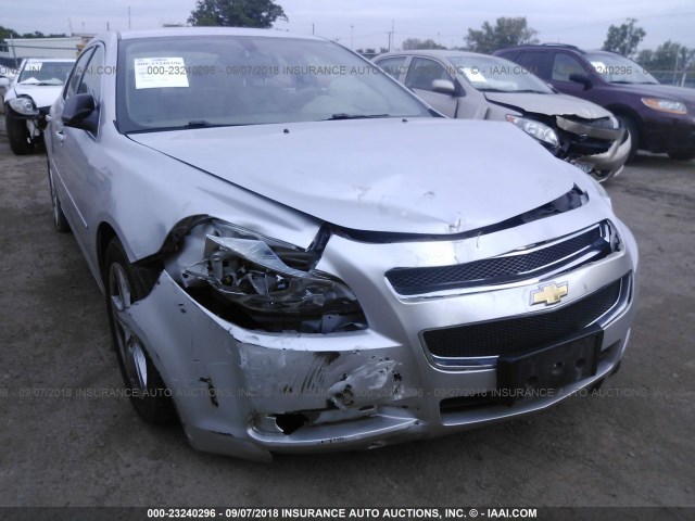 1G1ZB5EBXAF273740 - 2010 CHEVROLET MALIBU LS ვერცხლისფერი ფოტო 6