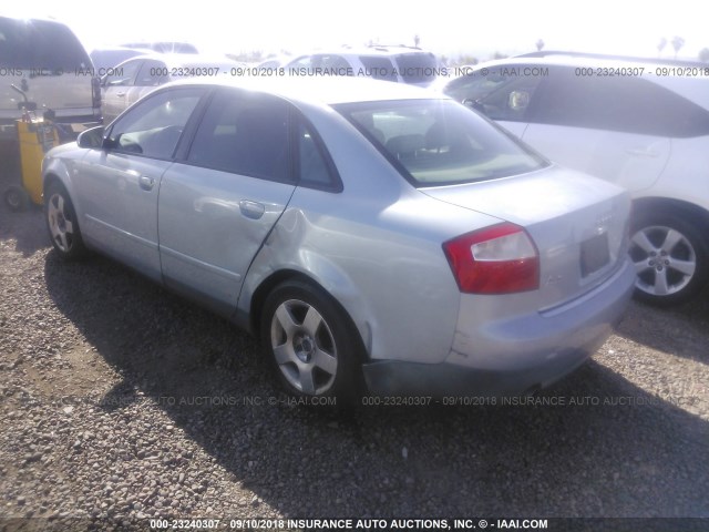 WAUJC68E44A111372 - 2004 AUDI A4 1.8T Light Blue photo 3