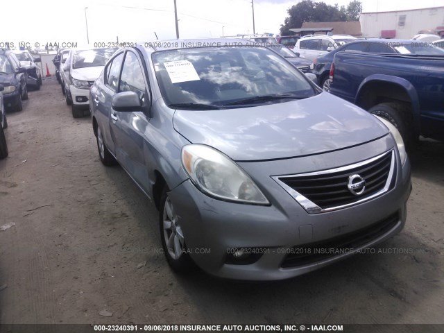 3N1CN7AP8CL816550 - 2012 NISSAN VERSA S/SV/SL GRAY photo 6