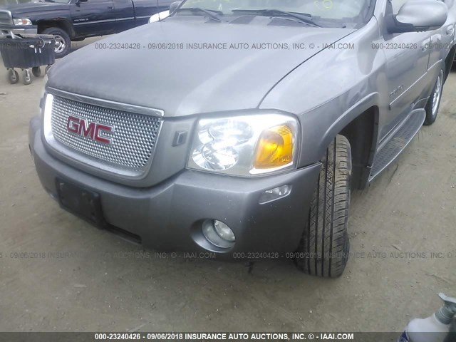 1GKET63M262122679 - 2006 GMC ENVOY DENALI Pewter photo 6