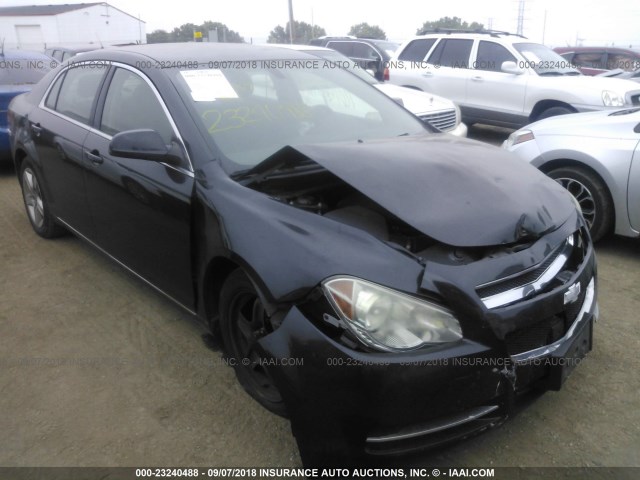 1G1ZC5EBXA4147368 - 2010 CHEVROLET MALIBU 1LT შავი ფოტო 1