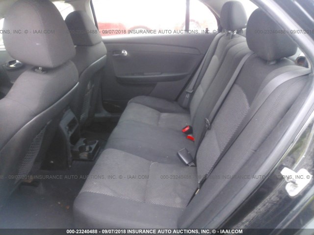 1G1ZC5EBXA4147368 - 2010 CHEVROLET MALIBU 1LT შავი ფოტო 8
