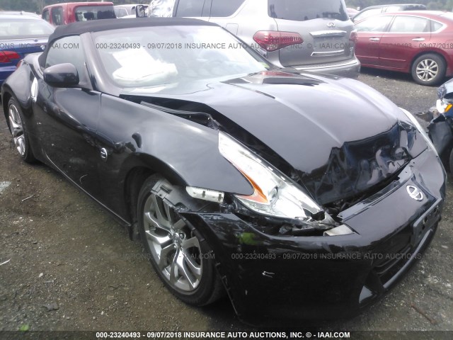 JN1AZ4FH9AM300292 - 2010 NISSAN 370Z BLACK photo 6