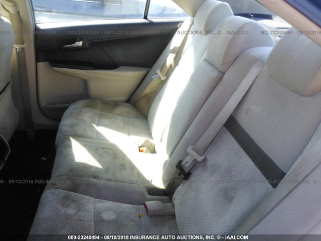 4T1BF1FK1EU337763 - 2014 TOYOTA CAMRY L/SE/LE/XLE Boz foto 8