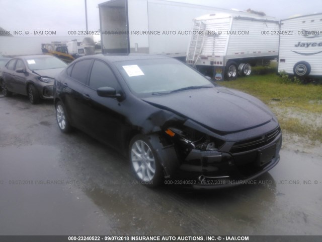 1C3CDFBAXDD289630 - 2013 DODGE DART SXT BLACK photo 1