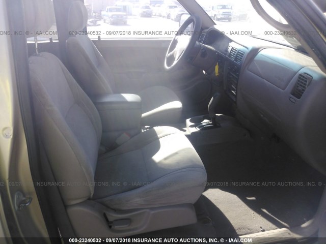 5TEGN92N11Z752658 - 2001 TOYOTA TACOMA DOUBLE CAB PRERUNNER GOLD photo 5