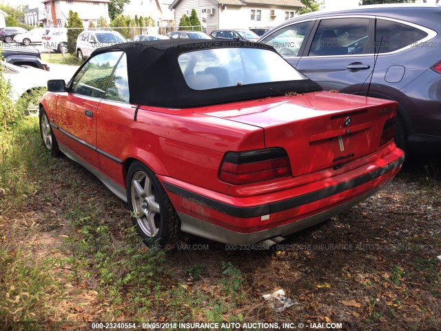 WBABJ6325SJD41137 - 1995 BMW 325 IC AUTOMATIC RED photo 3