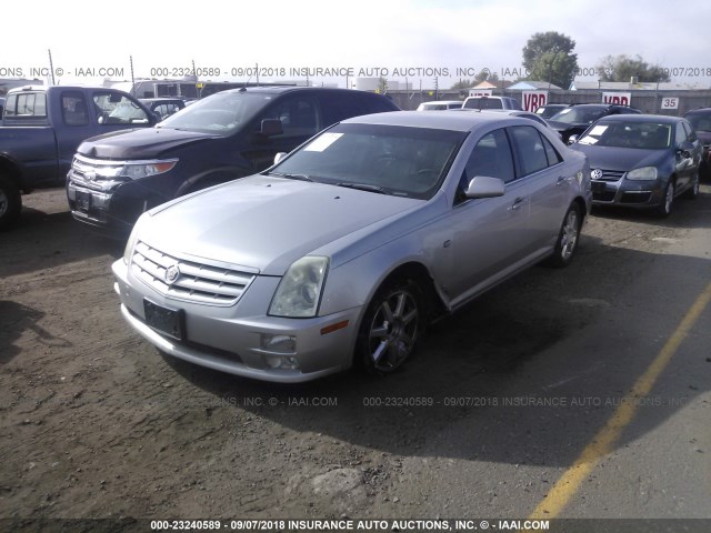 1G6DC67A170184887 - 2007 CADILLAC STS SILVER photo 2