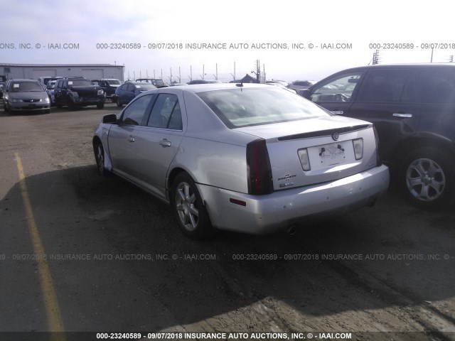 1G6DC67A170184887 - 2007 CADILLAC STS SILVER photo 3