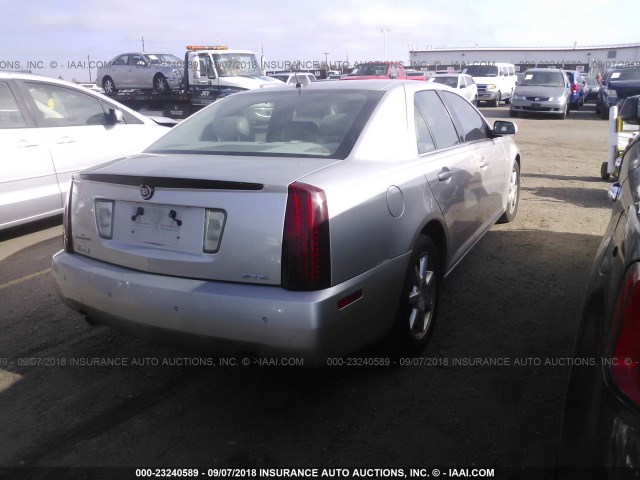 1G6DC67A170184887 - 2007 CADILLAC STS SILVER photo 4