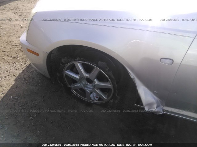 1G6DC67A170184887 - 2007 CADILLAC STS SILVER photo 6