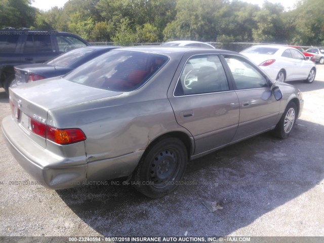 4T1BG22K11U109099 - 2001 TOYOTA CAMRY CE/LE/XLE 棕色 照片 4