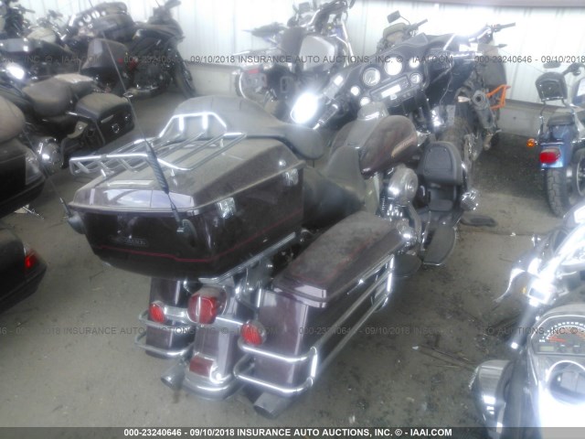 1HD1FF4137Y698073 - 2007 HARLEY-DAVIDSON FLHT CLASSIC MAROON photo 4