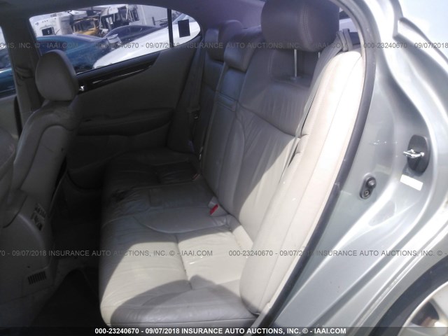 JTHBF30GX20063968 - 2002 LEXUS ES 300 GRAY photo 8