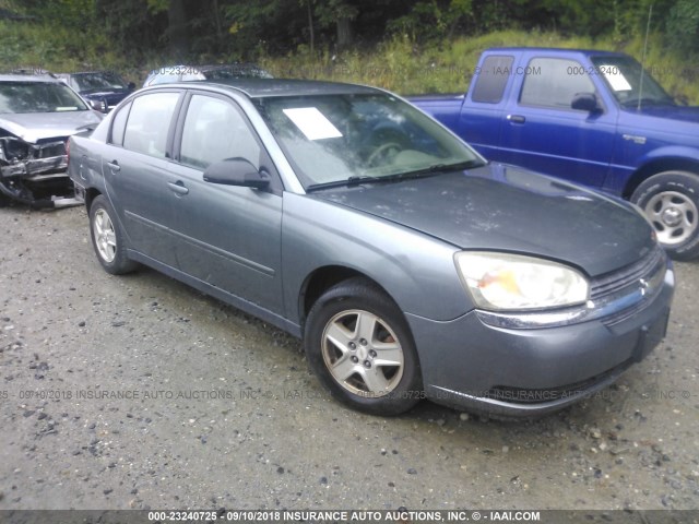 1G1ZT54845F176994 - 2005 CHEVROLET MALIBU LS ნაცრისფერი ფოტო 1