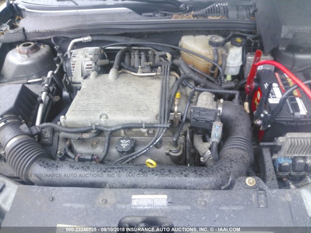 1G1ZT54845F176994 - 2005 CHEVROLET MALIBU LS ნაცრისფერი ფოტო 10