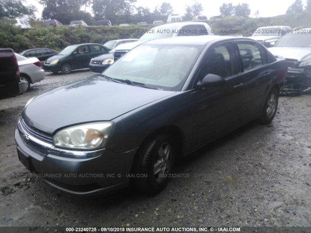1G1ZT54845F176994 - 2005 CHEVROLET MALIBU LS ნაცრისფერი ფოტო 2