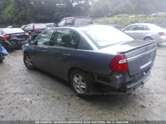 1G1ZT54845F176994 - 2005 CHEVROLET MALIBU LS ნაცრისფერი ფოტო 3