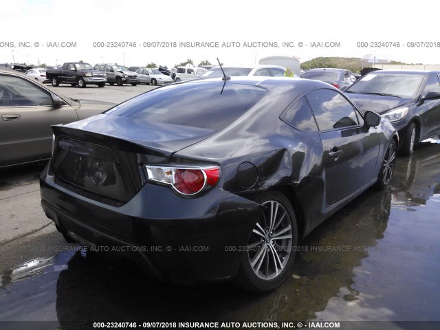 JF1ZNAA17D2719378 - 2013 TOYOTA SCION FR-S BLACK photo 6