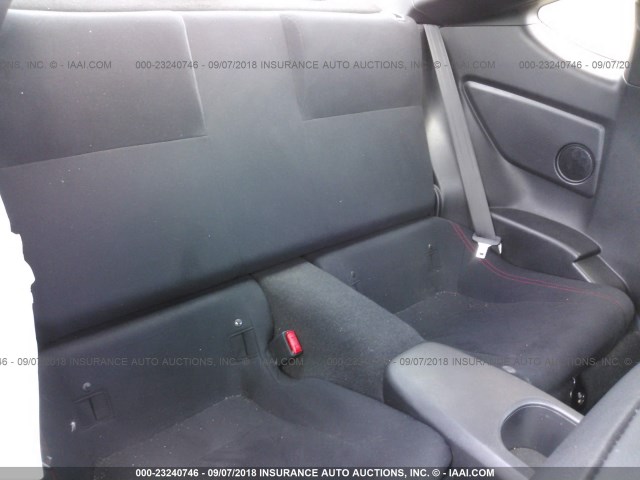 JF1ZNAA17D2719378 - 2013 TOYOTA SCION FR-S BLACK photo 8