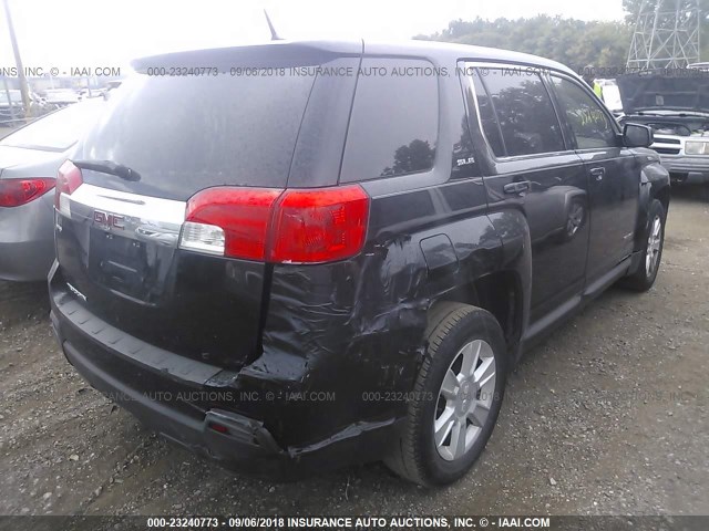 2CTALMECXB6368626 - 2011 GMC TERRAIN SLE BLACK photo 6