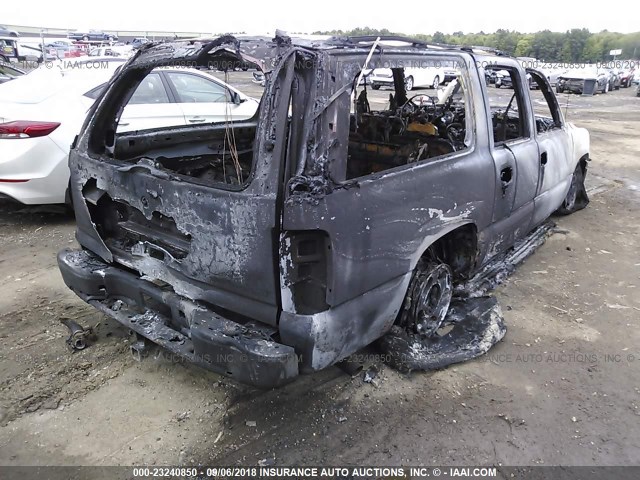 3GNEC16Z74G295504 - 2004 CHEVROLET SUBURBAN C1500 MAROON photo 4