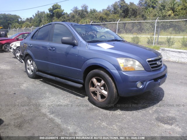 KNDJD736075689231 - 2007 KIA SORENTO EX/LX BLUE photo 1