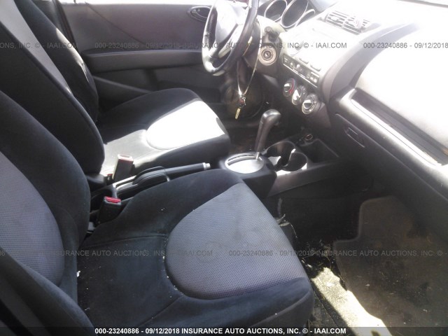 JHMGD38637S036601 - 2007 HONDA FIT S 红色 照片 5