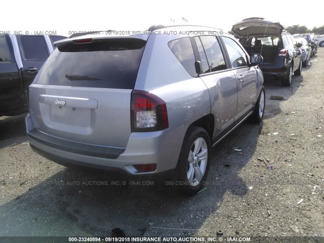 1C4NJCBA6GD648570 - 2016 JEEP COMPASS SPORT GRAY photo 4