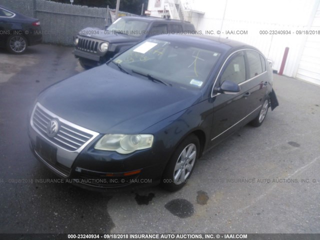 WVWGK73C77P060012 - 2007 VOLKSWAGEN PASSAT 2.0T Dark Blue photo 2