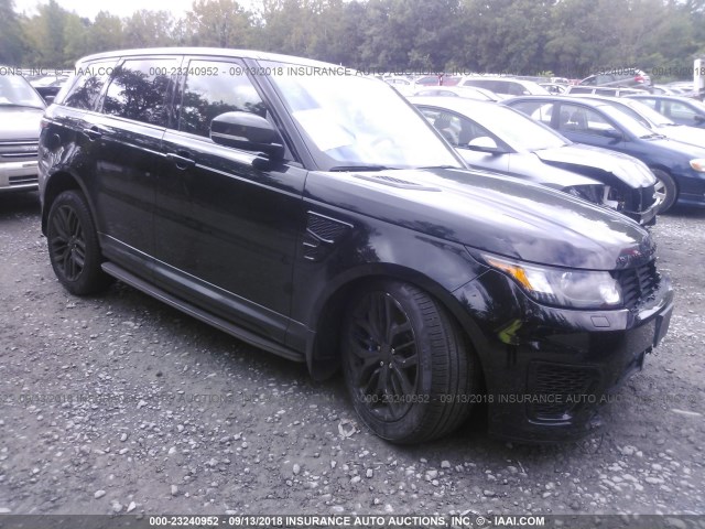 SALWZ2EF2GA572466 - 2016 LAND ROVER RANGE ROVER SPORT SVR BLACK photo 1