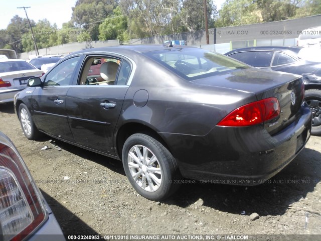 1G4HP57159U127791 - 2009 BUICK LUCERNE CX BLACK photo 3