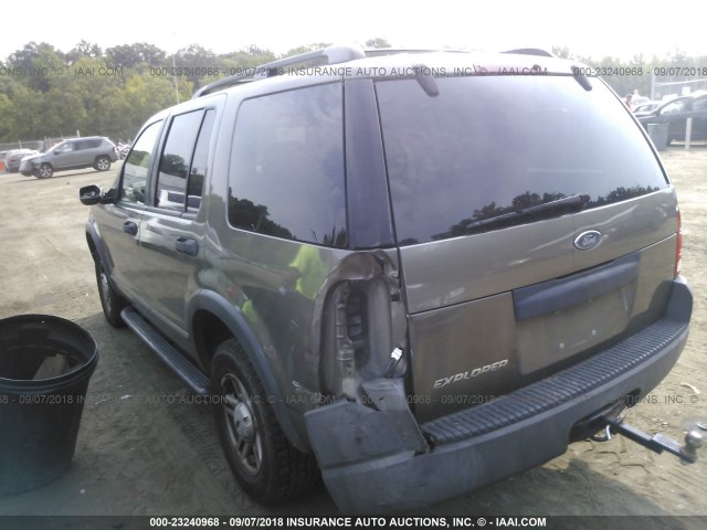 1FMZU72K63UB72531 - 2003 FORD EXPLORER XLS/XLS SPORT GRAY photo 3