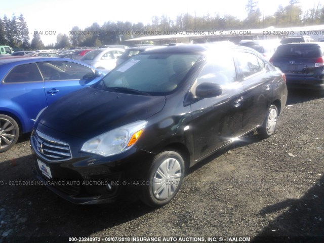 ML32F3FJ0JHF10754 - 2018 MITSUBISHI MIRAGE G4 ES Qara foto 2