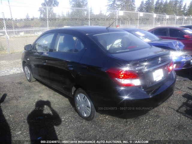 ML32F3FJ0JHF10754 - 2018 MITSUBISHI MIRAGE G4 ES Qara foto 3