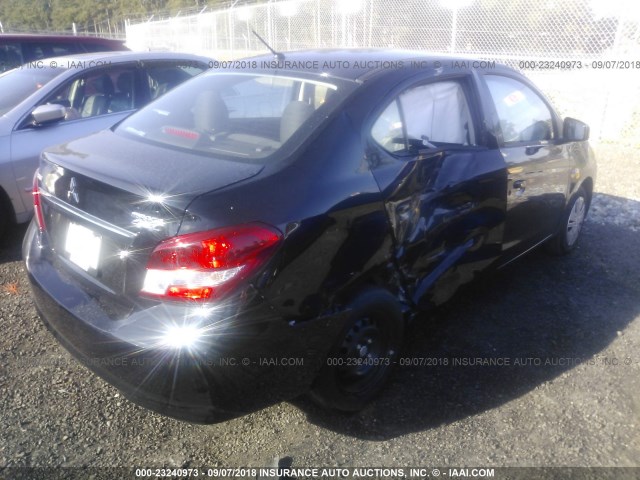 ML32F3FJ0JHF10754 - 2018 MITSUBISHI MIRAGE G4 ES Qara foto 4