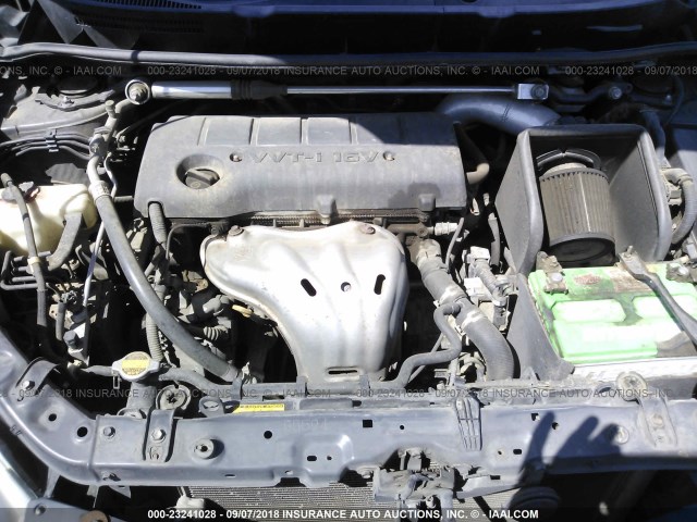 2T1GE40E89C005257 - 2009 TOYOTA COROLLA MATRIX XRS 灰色 照片 10