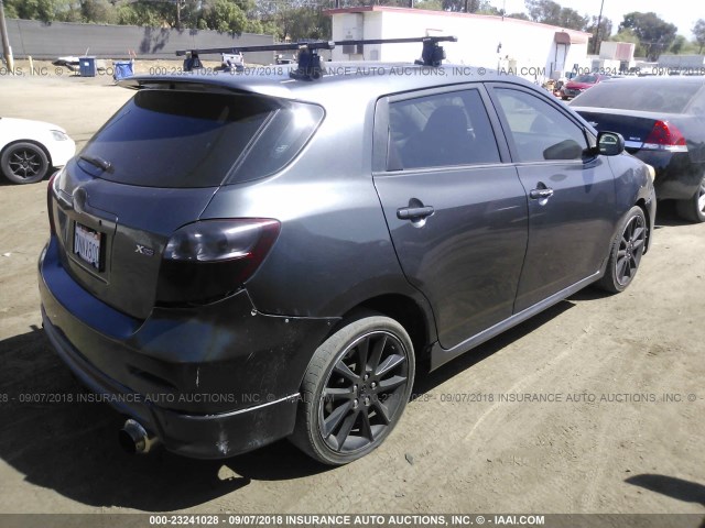 2T1GE40E89C005257 - 2009 TOYOTA COROLLA MATRIX XRS 灰色 照片 4
