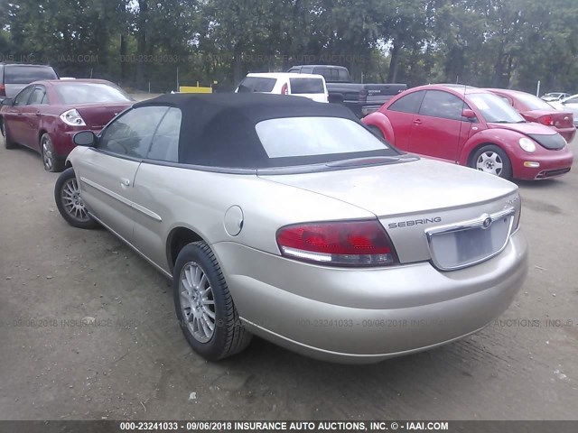 1C3EL55R46N257745 - 2006 CHRYSLER SEBRING TOURING GOLD photo 3