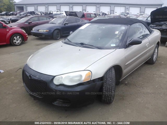 1C3EL55R46N257745 - 2006 CHRYSLER SEBRING TOURING GOLD photo 6