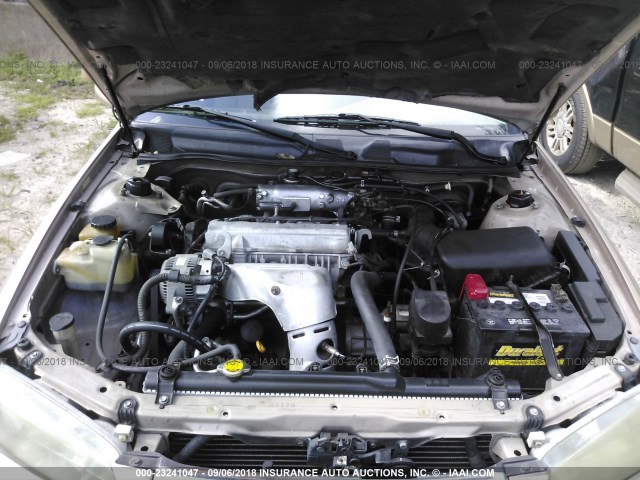 4T1BG22K91U068074 - 2001 TOYOTA CAMRY CE/LE/XLE 金色 照片 10