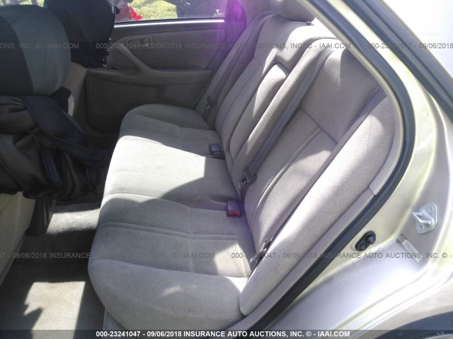 4T1BG22K91U068074 - 2001 TOYOTA CAMRY CE/LE/XLE 金色 照片 8