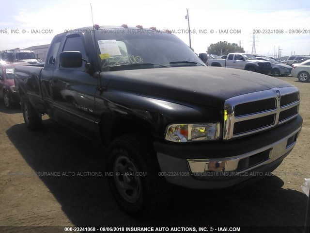 3B7HF13Z1TM123809 - 1996 DODGE RAM 1500 BLACK photo 1