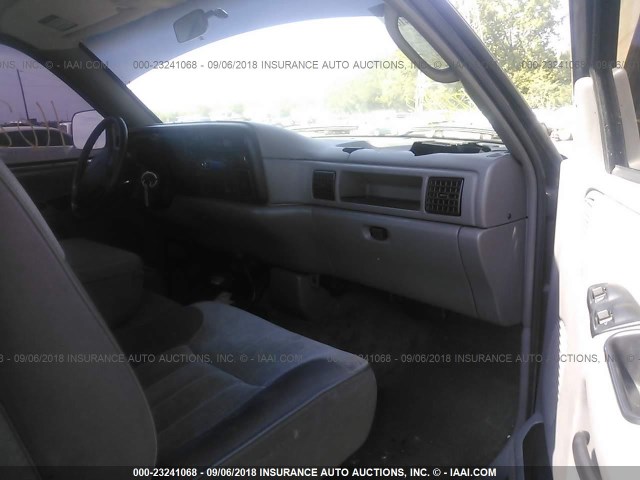 3B7HF13Z1TM123809 - 1996 DODGE RAM 1500 BLACK photo 5