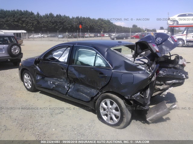 4T1BK3EK6AU112225 - 2010 TOYOTA CAMRY SE/LE/XLE ნაცრისფერი ფოტო 3